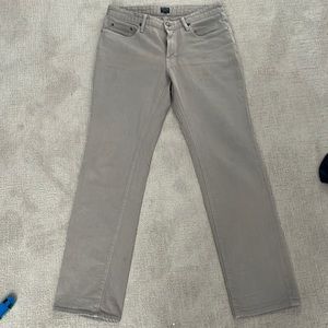 Bonobos Travel Jeans Straight fit. 31”/32”. Light Gray